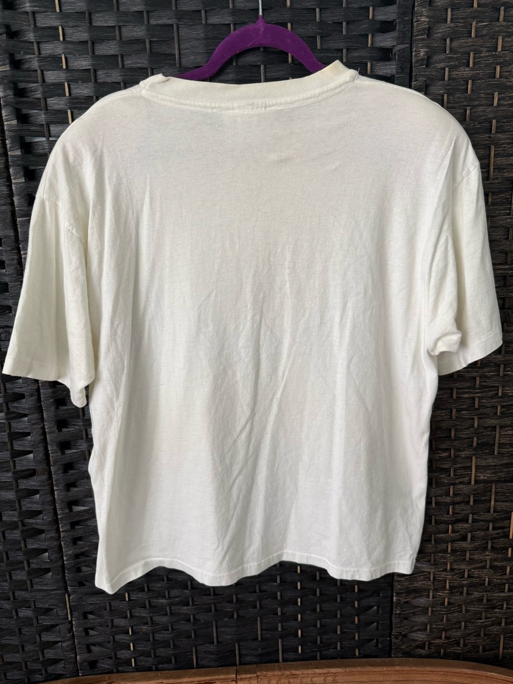 🎨🧩 Vintage Pigweed by Splendide Quilted Art Graphic Tee Single Stitch USA L - Picture 5 of 12